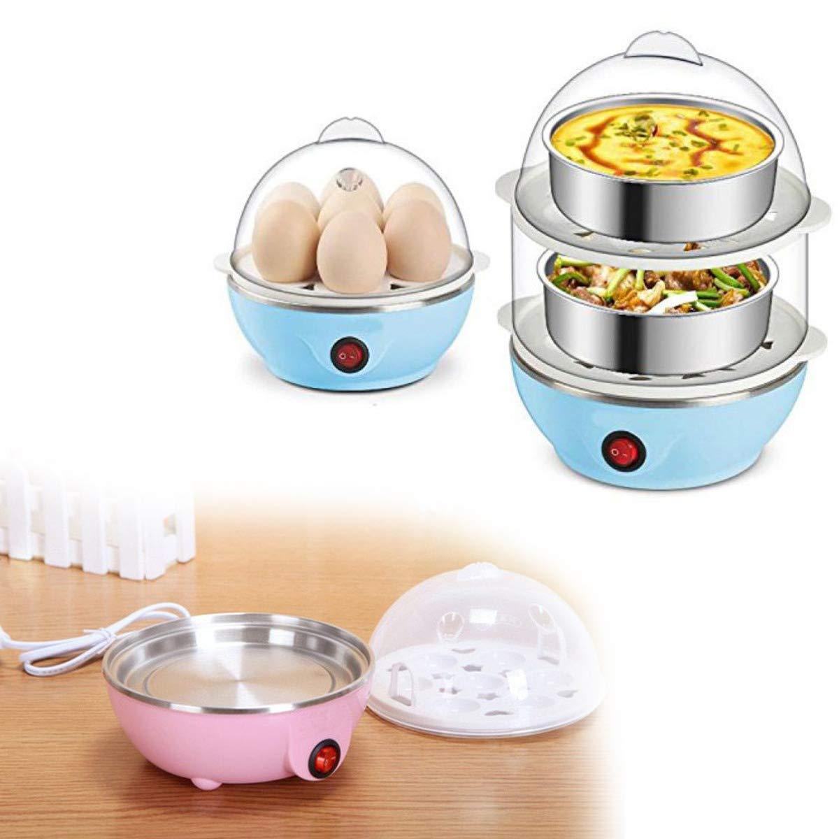 115 Multi-function 2 Layer 14 Egg Cooker Boilers  Steamer