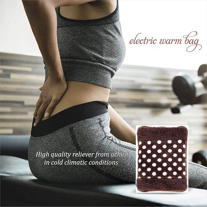 Velvet Hot Water Bag - Pain Relief Lightweight Heat Pouch