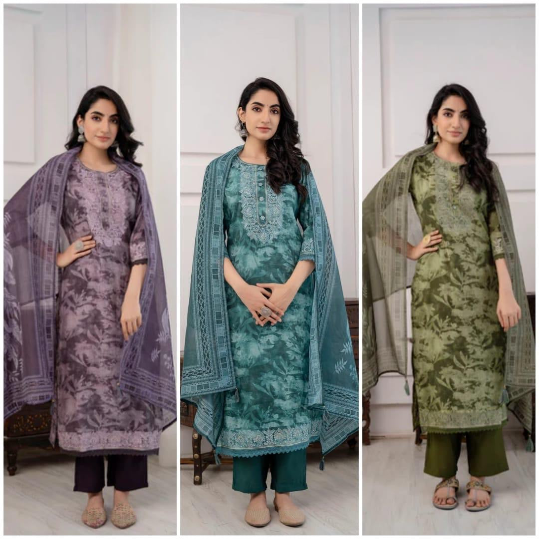 Amazing Straight Kurta & Dupatta Set