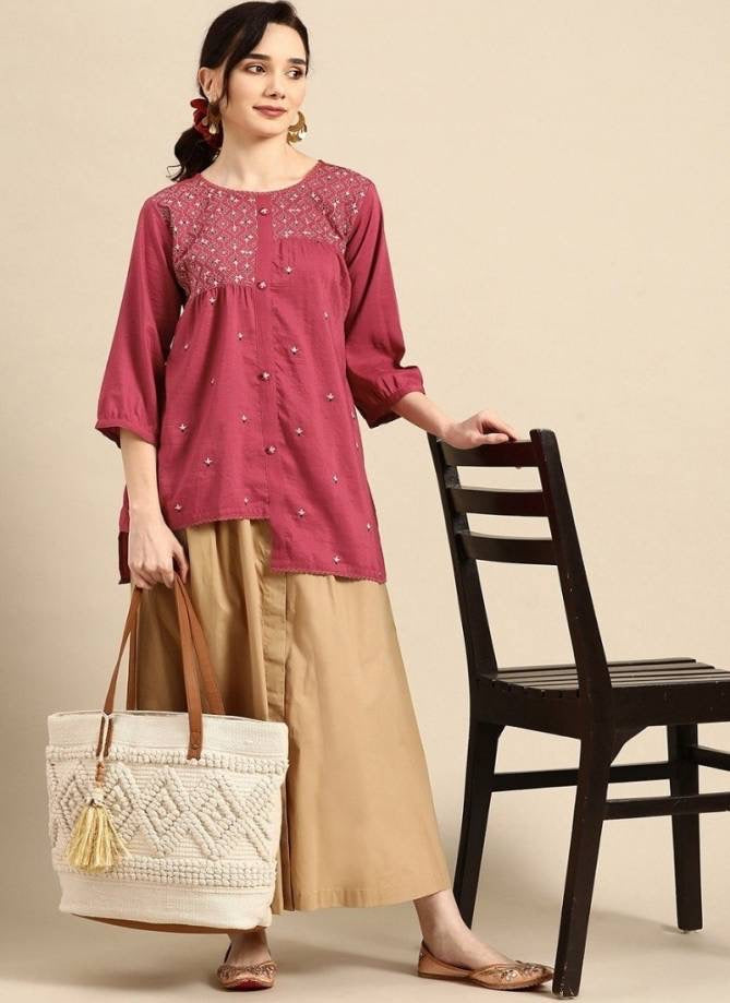 Viscose Designer Short Kurti