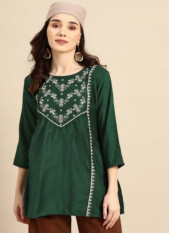 Viscose Designer Short Kurti