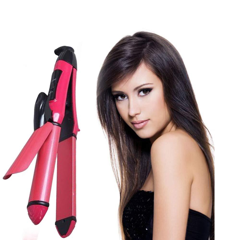 385 2 In 1 Hair Straightener And Curler Machine For Women Curl Straight Hair Iron