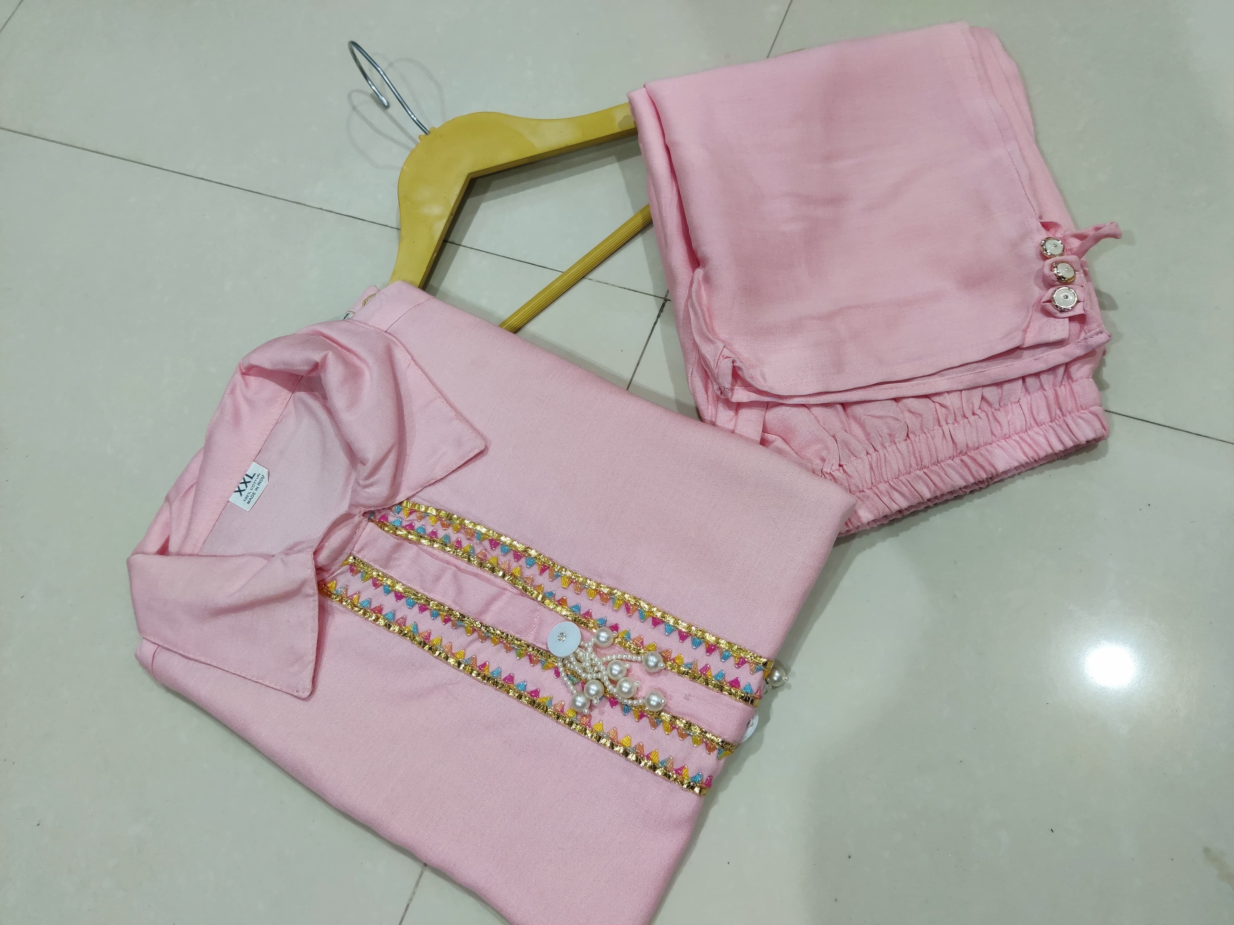 EMBROIDERY WORK CO-ORD SET