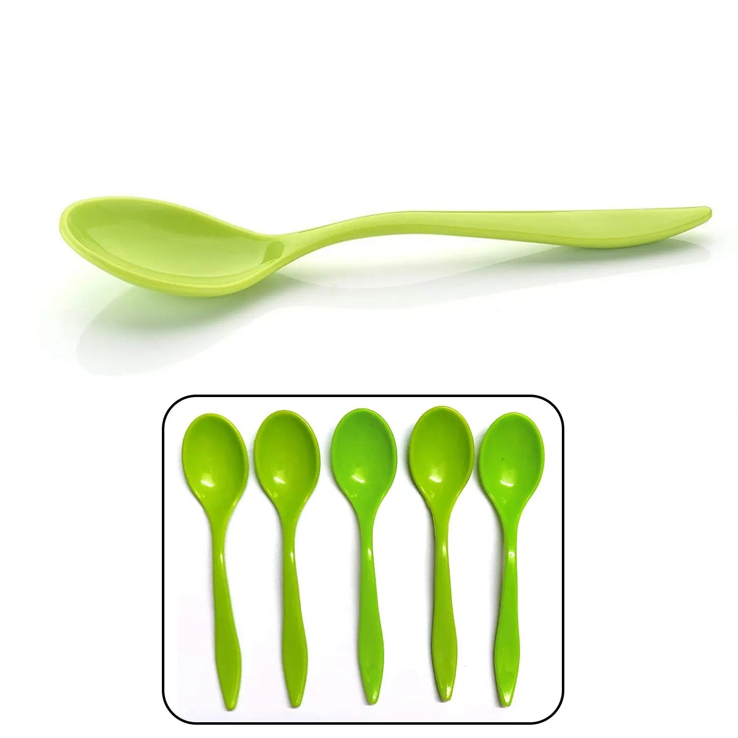 0112a Fancy Spoon Used While Eating And Serving Food Stuffs Etc. - Image #5