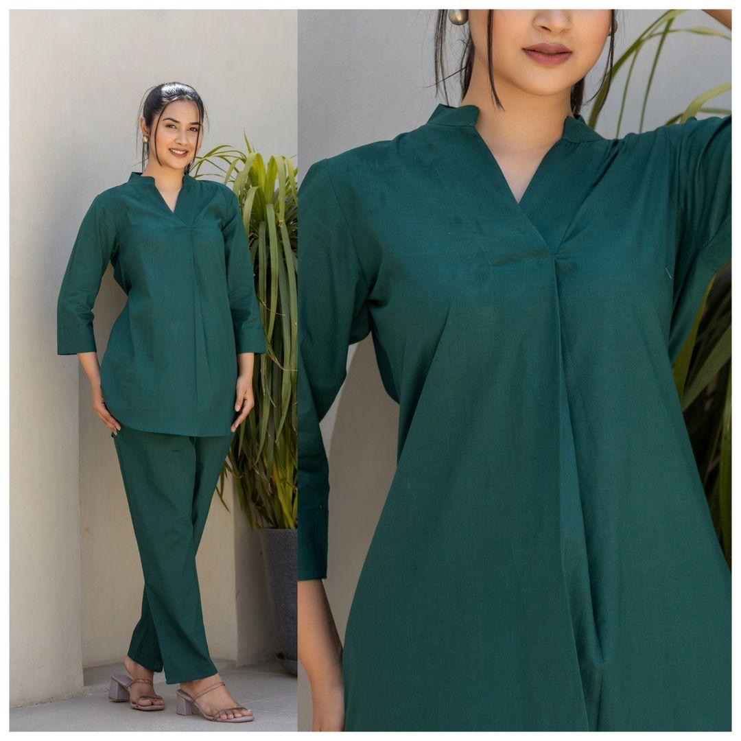 New Solid Kurta Set