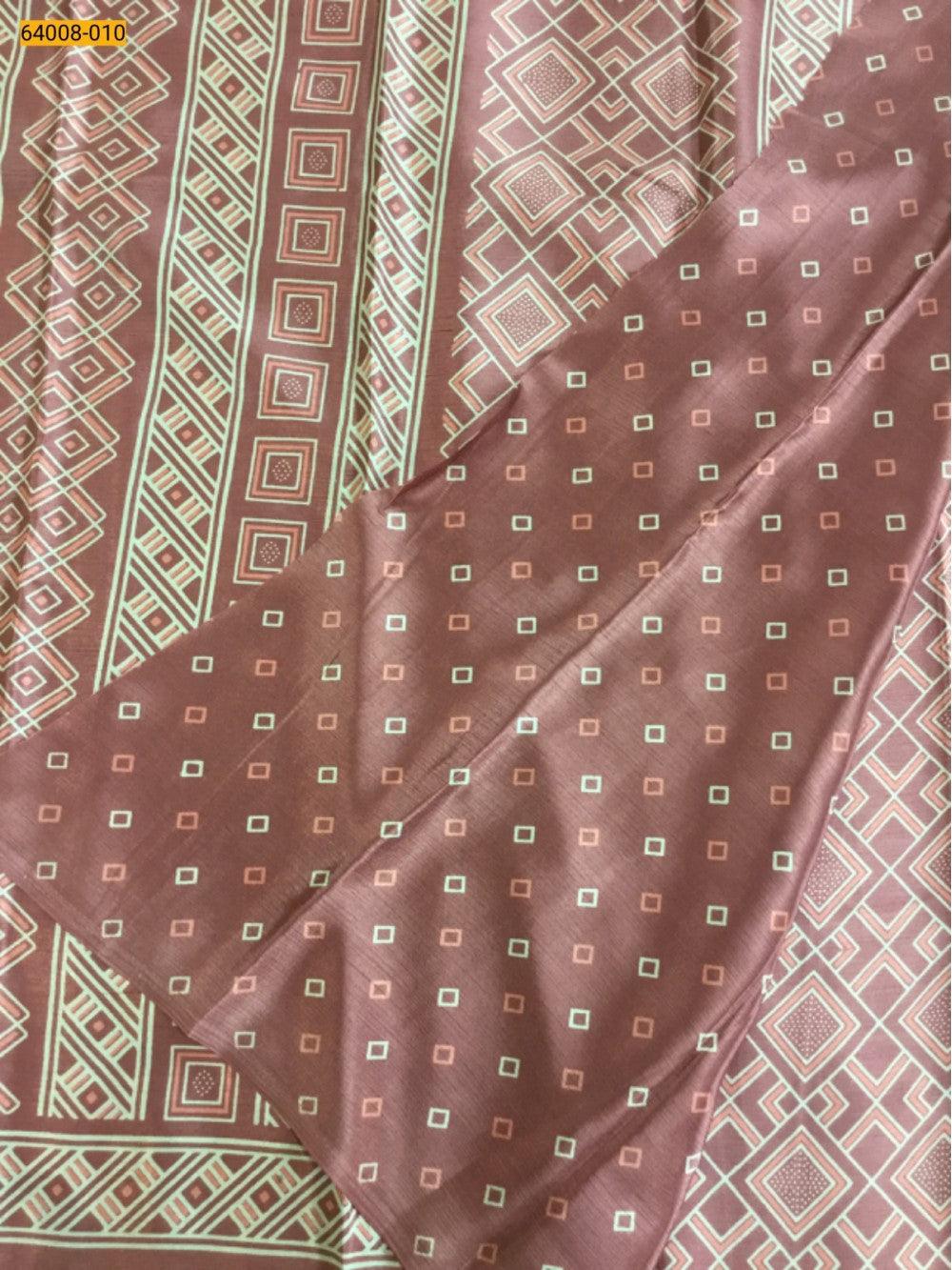 Wine Crafty Crape Silk Saree