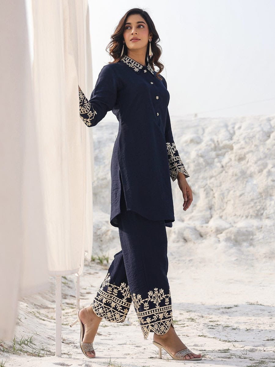 Cotton Embroidred Top With Stylish Look