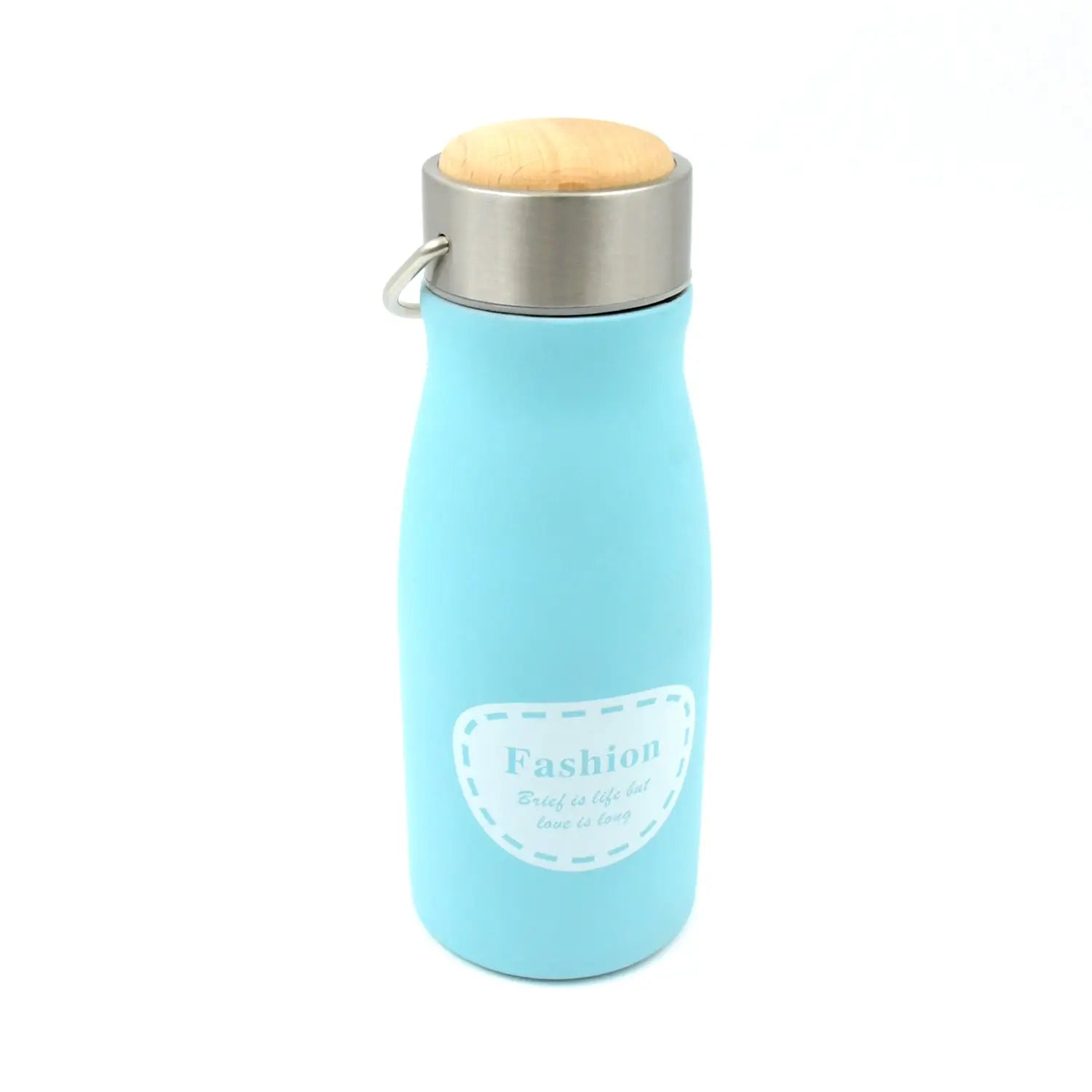 0285 Stainless Steel Water Bottle With Handle Fridge Water Bottle Stainless Steel Water Bottle Leak Proof Rust Proof Hot  Cold Drinks Gym Sipper Bpa Free Food Grade Quality Steel Fridge Bottle For Officegymschool (360 Ml) - Image #3