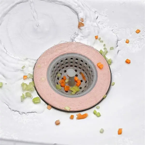 1120 Silicon Sink Strainer Kitchen Drain Basin Basket Sink Drainer - Image #2