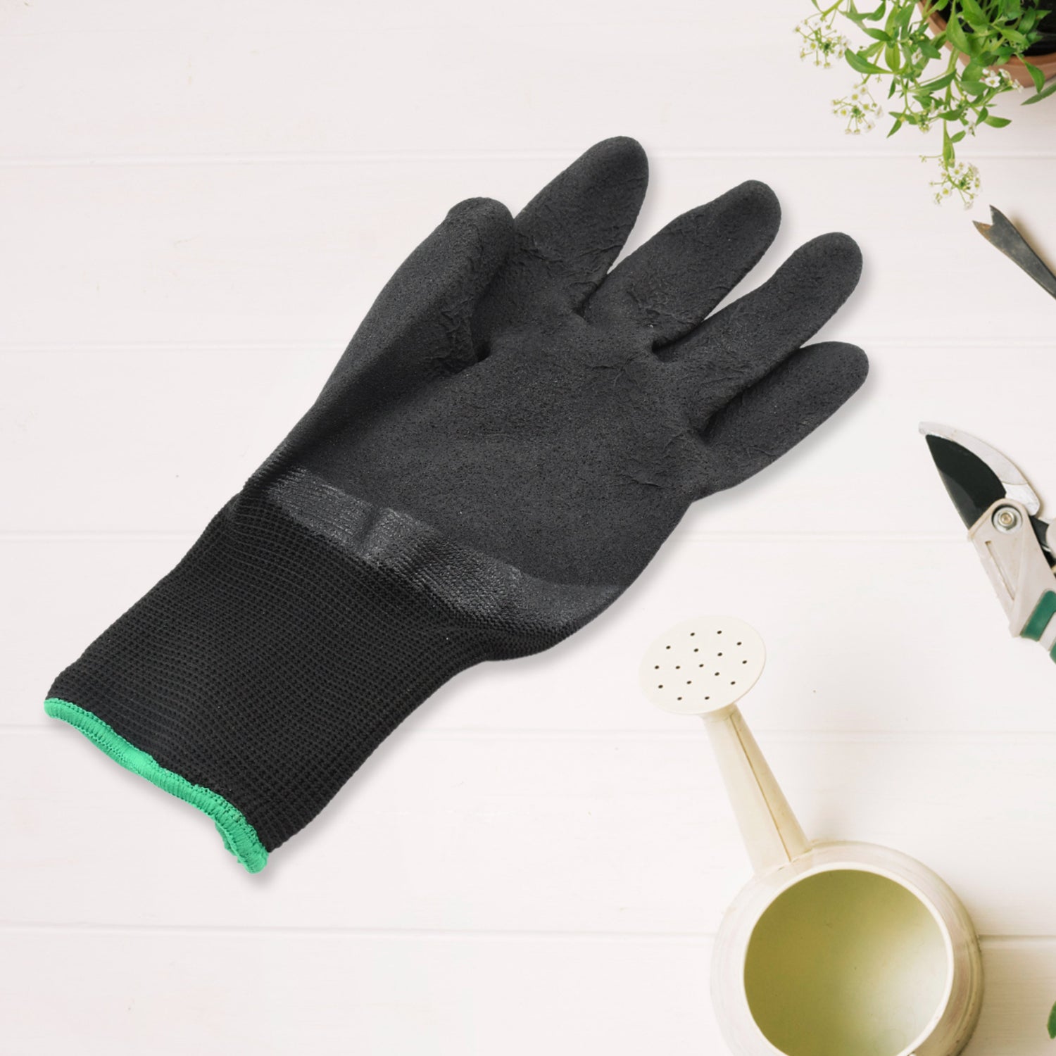 Garden Farming Gloves With Hand Fingertips Plastic Claws (1 Pair)