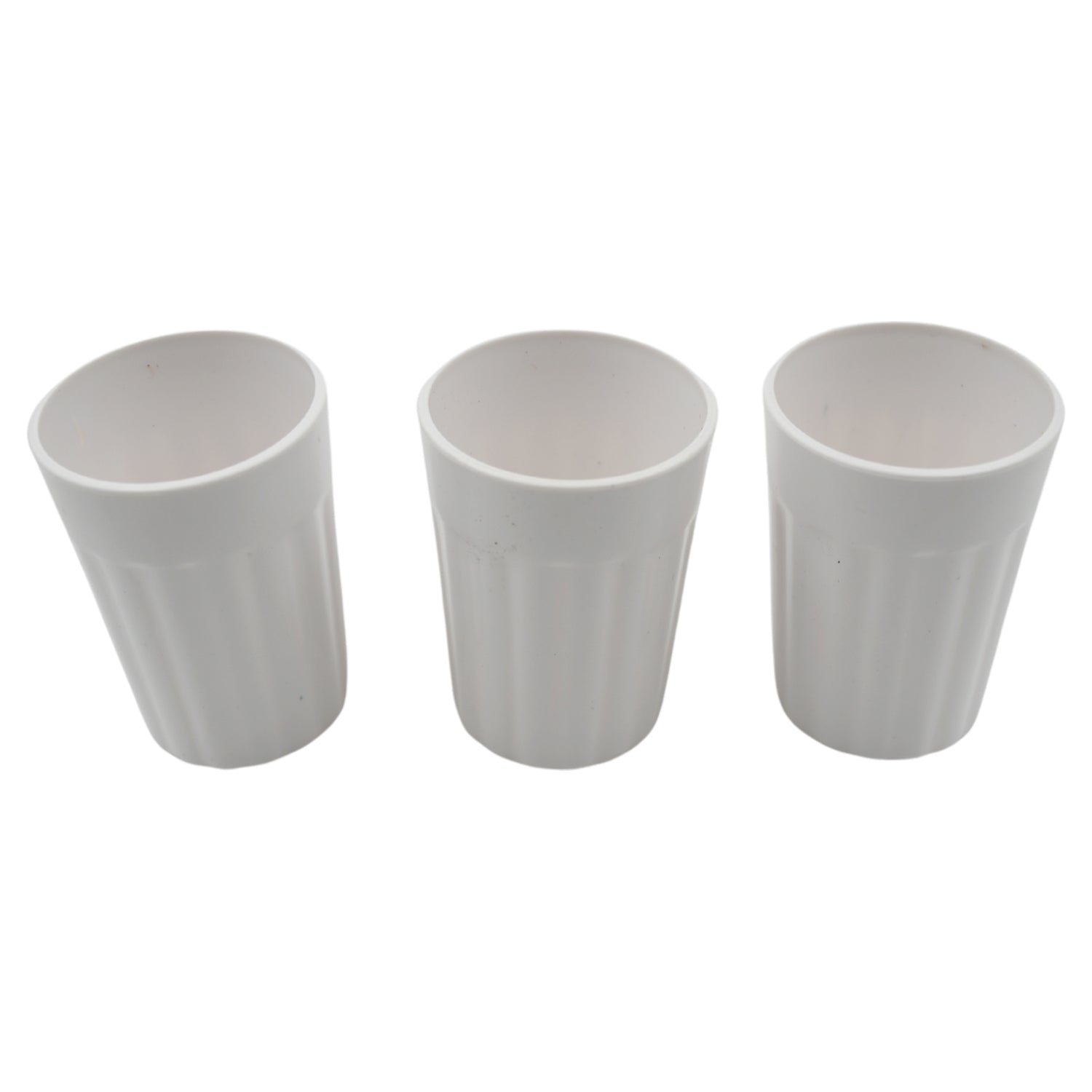 5719 Small Plastic Coffee  Tea Cups Reusable Plastic Cup Mug Lightweight Microwavable Dishwasher Safe Unbreakable Camping Coffee Mugs For Tea Milk Water Juice Tea (3 Pcs Set)