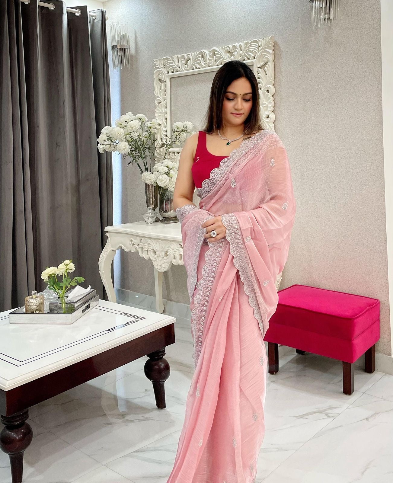 Mono Banglori Silk Saree