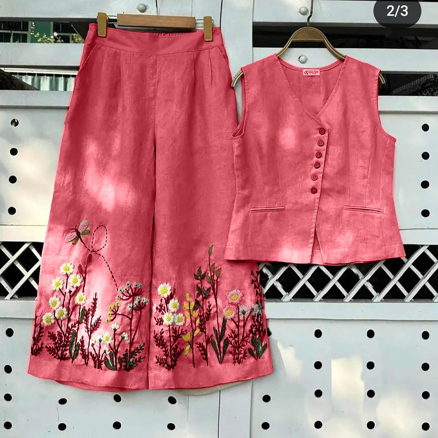 TrendBuy Beating Dance Cotton Co-Ord Set