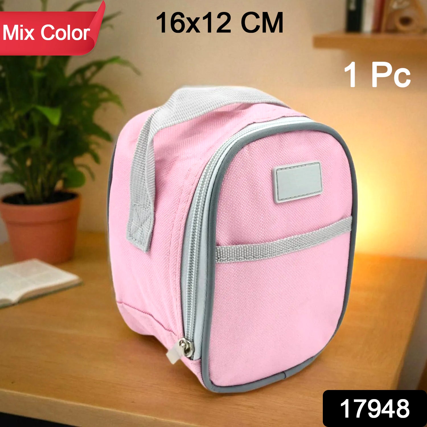 Mini Thermal Bag Insulated Lunch Bag (1 Pc  Mix Color)