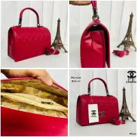 Red Sling Bag - New Arrival Handy Bag with Adjustable Belt