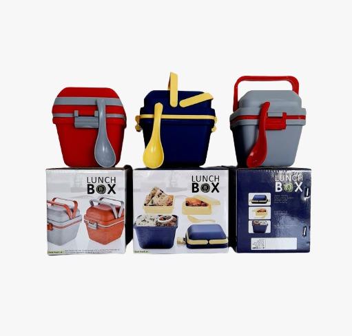 2144 Airtight Lunch Box With Handle Push Lock