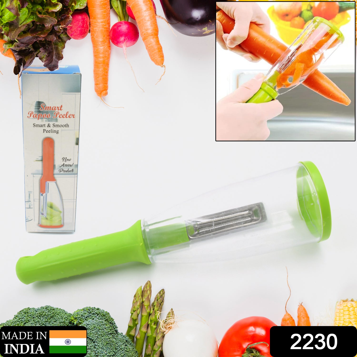 2230 Smart Multifunctional Vegetablefruit Peeler For Kitchen