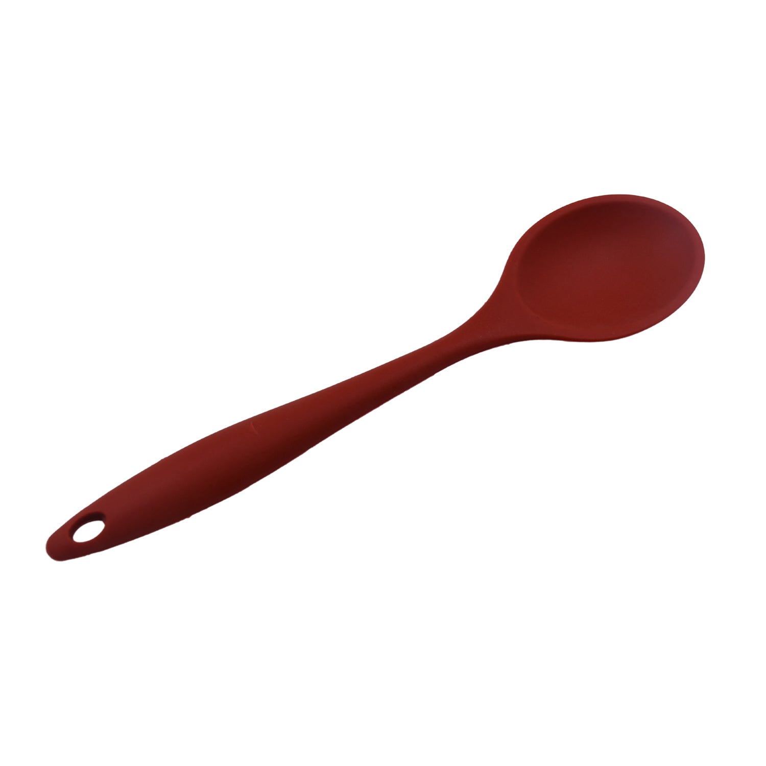 5442 Heat Resistant Silicone Basting Spoon Non-stick Spoon Hygienic Solid Coating Cookware Kitchen Tools