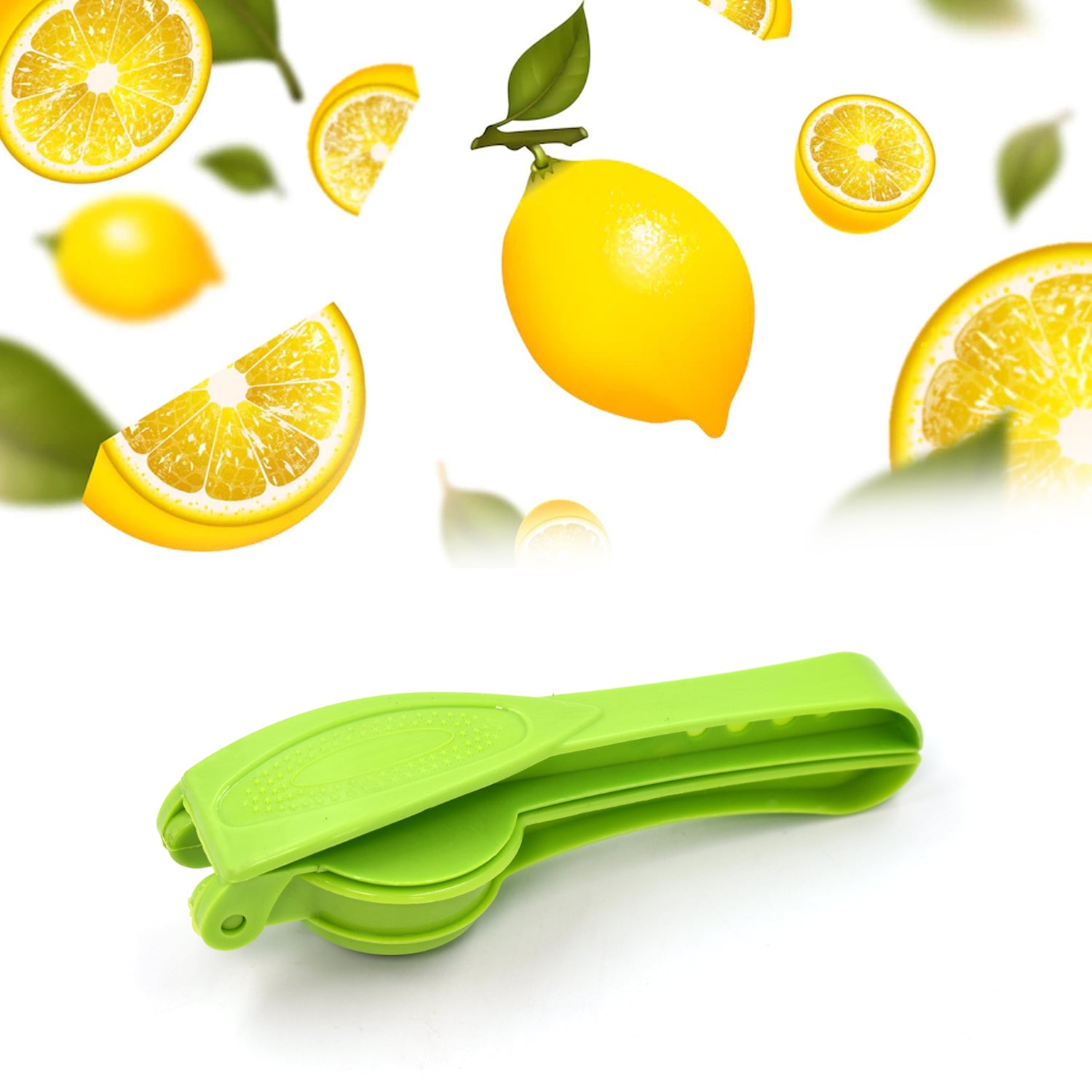 2856 Plastic Lemon Squeezer Cum Opener 2 In 1 Lemon Squeezer