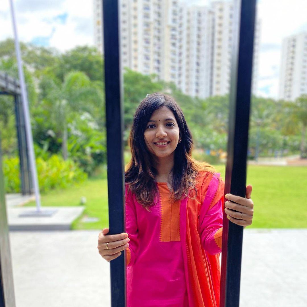 South Cotton Pink Kurta Set with Pant and Dupatta