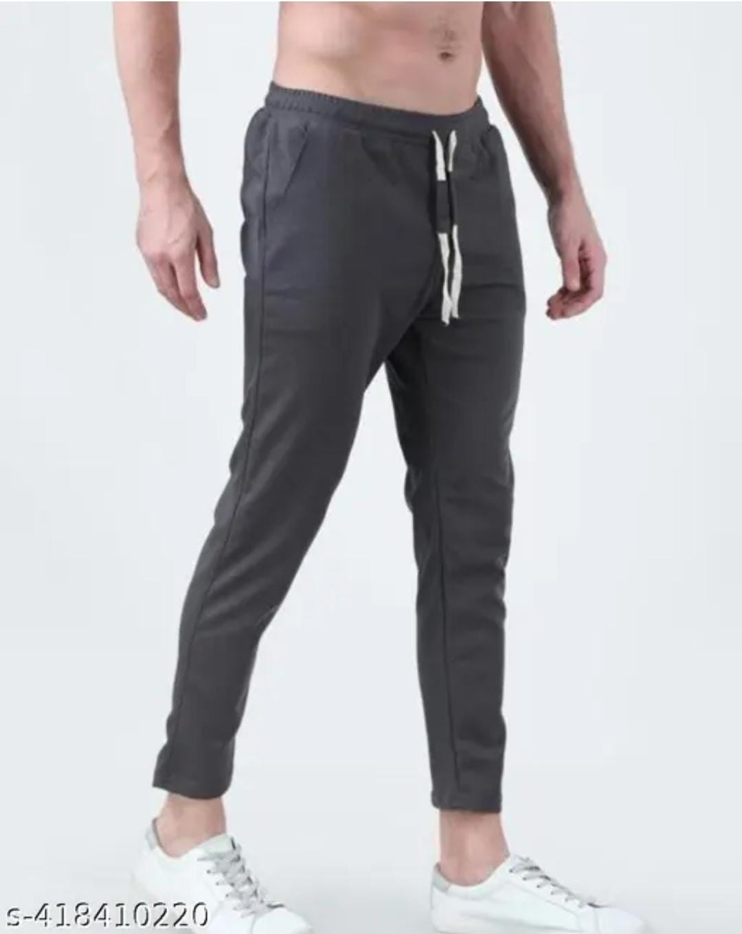 Fabric Lycra Men track pants