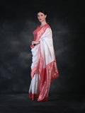 Banarasi Soft Silk Saree with Unstitched Blouse