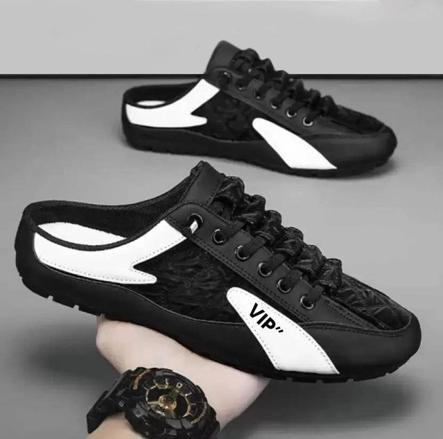 Daily Wear Sneakers for Men (Black, 6)