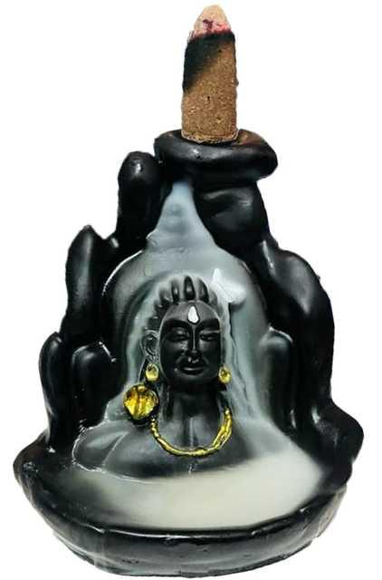 Lord Adiyogi Mahadev Cone Incense Holder (Black) (Hv-01)