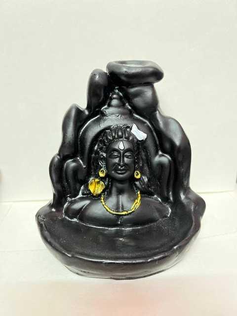 Lord Adiyogi Mahadev Cone Incense Holder (Black) (Hv-01)