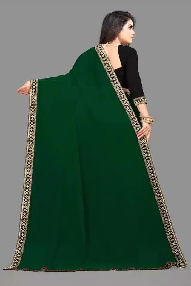 Art Silk Self Design Saree for Women (Black, 6.3 m) – Elegant Ethnic Wear