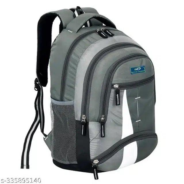 Nylon Backpack for Men & Women (Grey, 60 L)