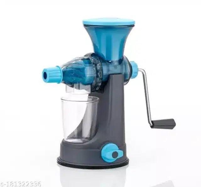 Fruits & Vegtables Hand Juicer with Steel Handle (Blue)