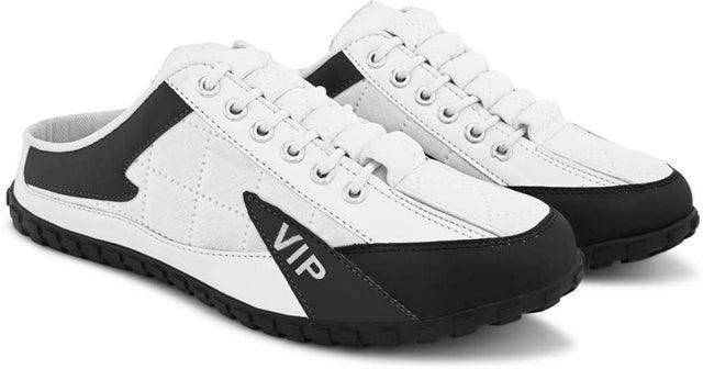 Sneakers for Men (White & Grey, 6)