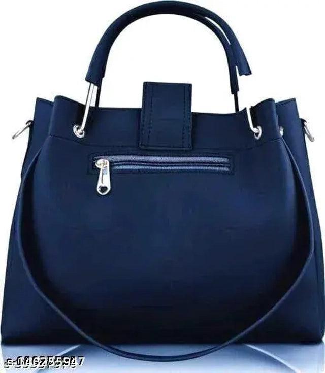 Handbags for Women (Navy Blue, Set of 3) - TREND BUY