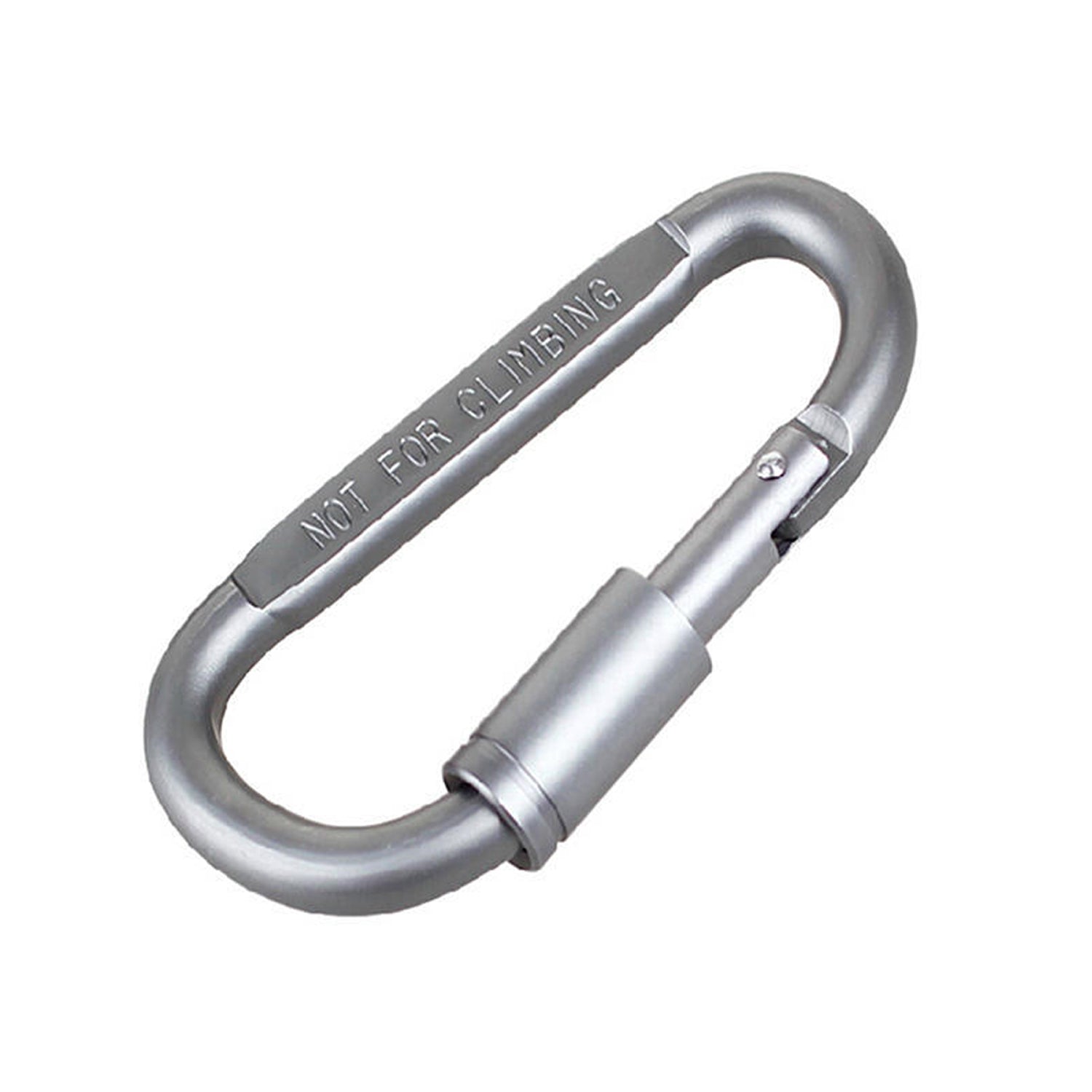 0440 Camping Equipment Aluminum Carabiner Hunting Survival Kit Lock Mountain Travel Accessories ( 1 Pc )