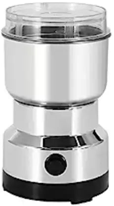 Electric Grinder, Stainless Steel, Coffee Spice Nuts Grains Bean Grinder Mixer