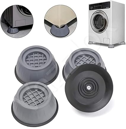 Anti Vibration Pads for Washing Machine Feet Pads Shock Absorber Noise Cancelling Washer Support