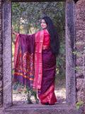 Exclusive Pink Banarasi Silk Woven Saree