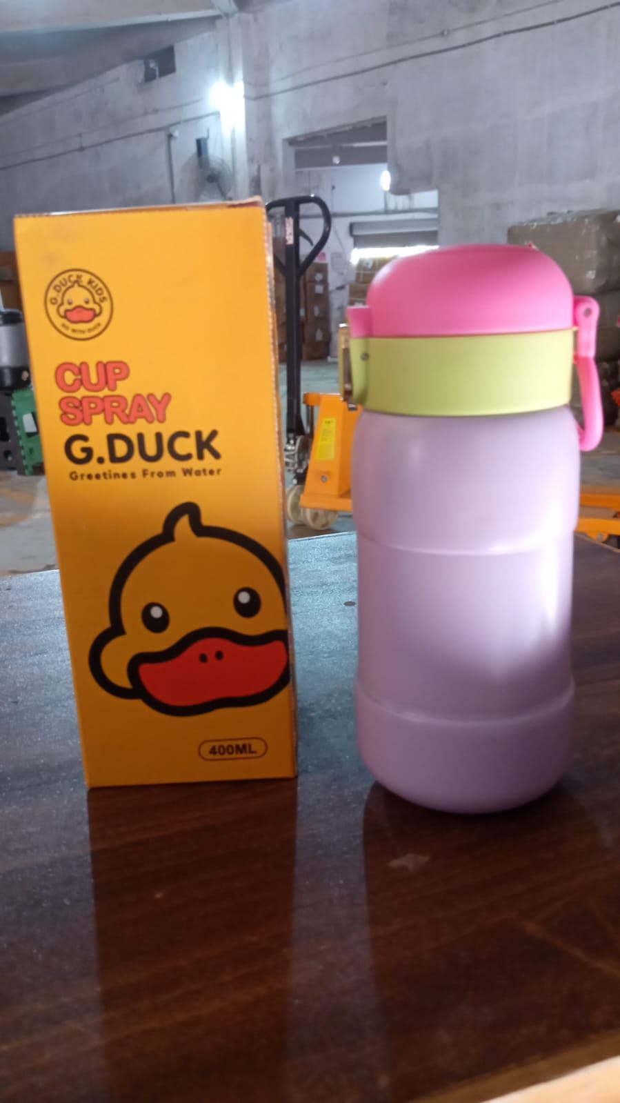 Duckstainless Steel Water Bottle For Kids Adults Steel Flask Metal Thermos Spill Proof Cap Closure Bpa Free For School Home Office Drinkware 400 Ml