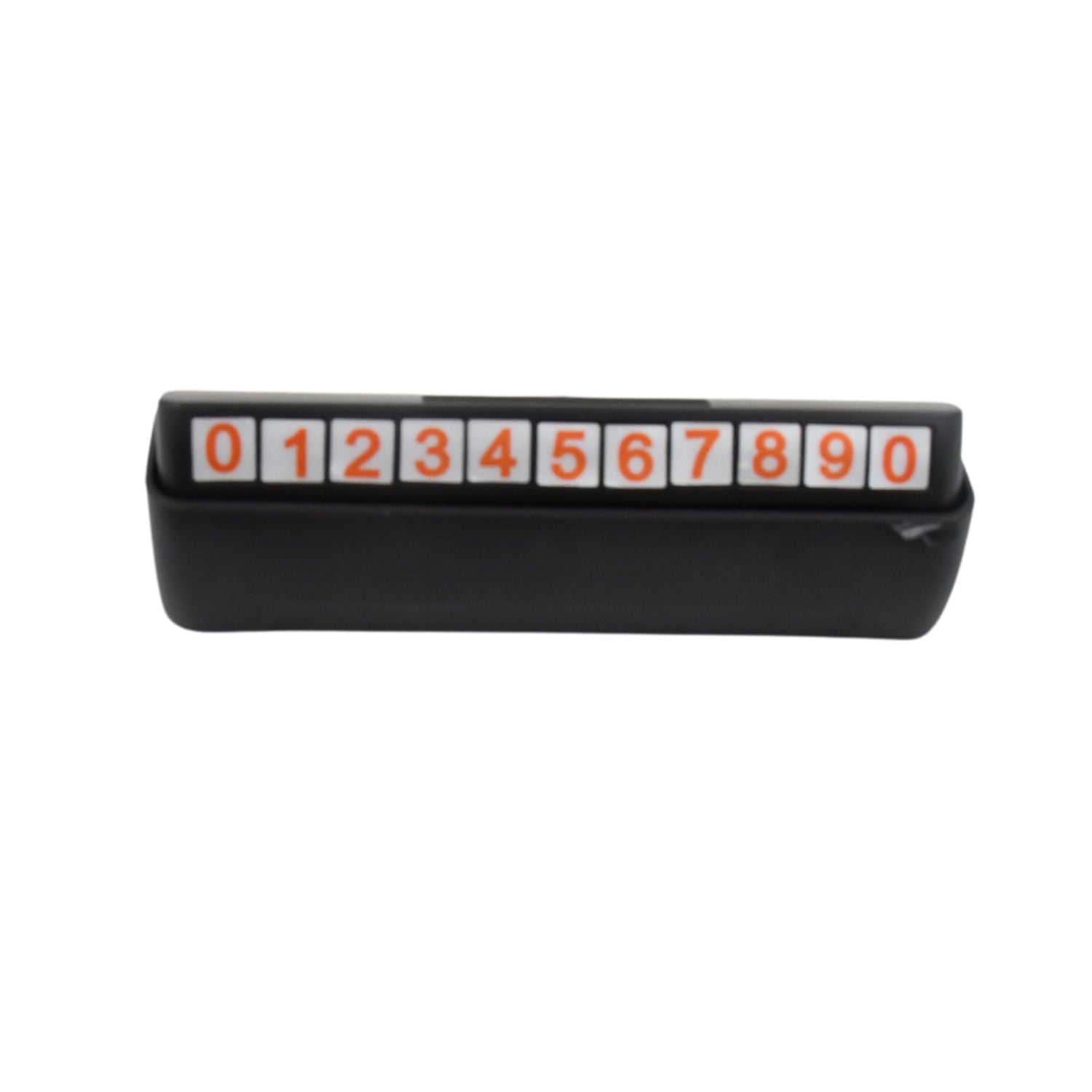 Temporary Car Parking Mobile Number Display With Magnetic Numbers Stickers (1pc)