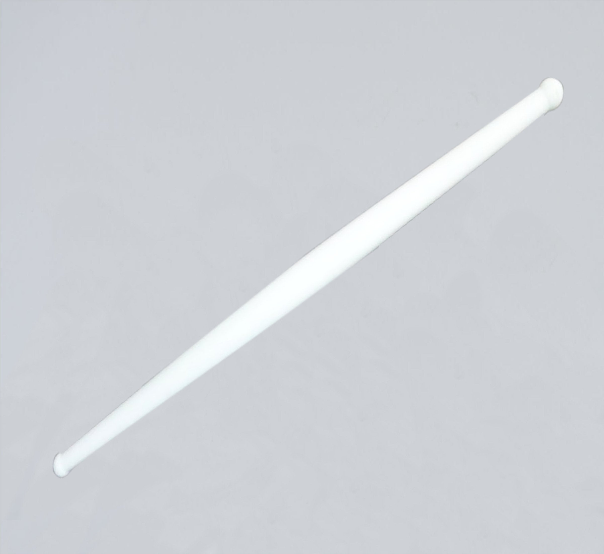 2136 White Plastic Rolling Belan For Chapati Making