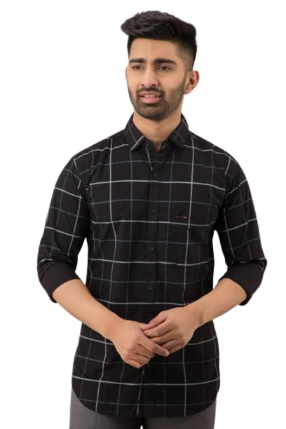 Men Full Sleeve Casual Check Shirt (Pack of 3 )