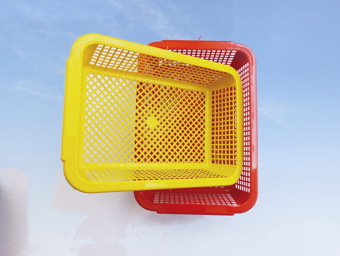 Multipurpose Premium Plastic Basket Set of 6 (23x16cm)