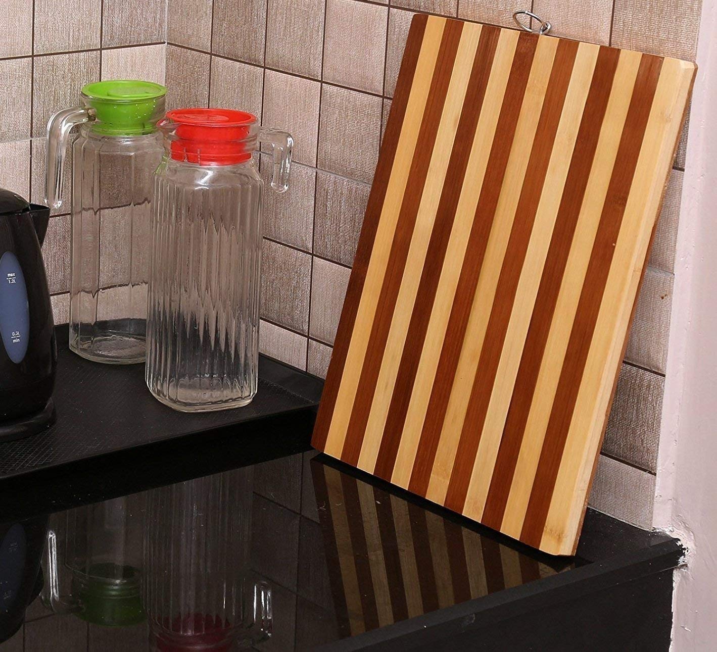 Bamboo Wooden Chopping Board with Hanging Ring