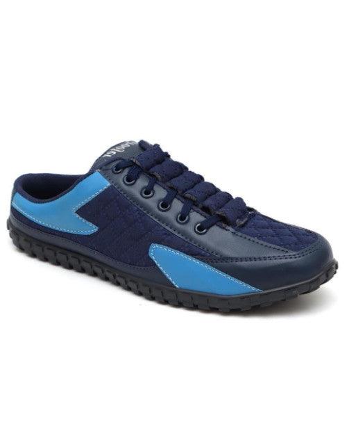 Men blue slip on shoe