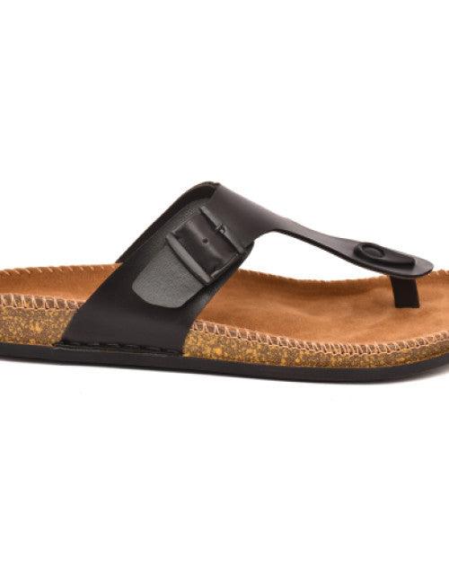 Men T-Strap Slip-On Sandals