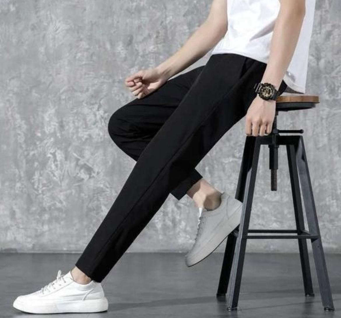 Men Track Pants ( Black )