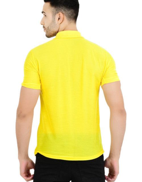 Pack of 4 Men Solid Polo Neck Multicolor T-Shirt