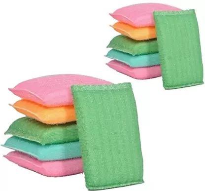 2385 Scratch Proof Kitchen Utensil Scrubber Pad (Pack Of 12)