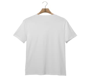 Men's Round Neck Printed T Shirt In Polycotton XXL